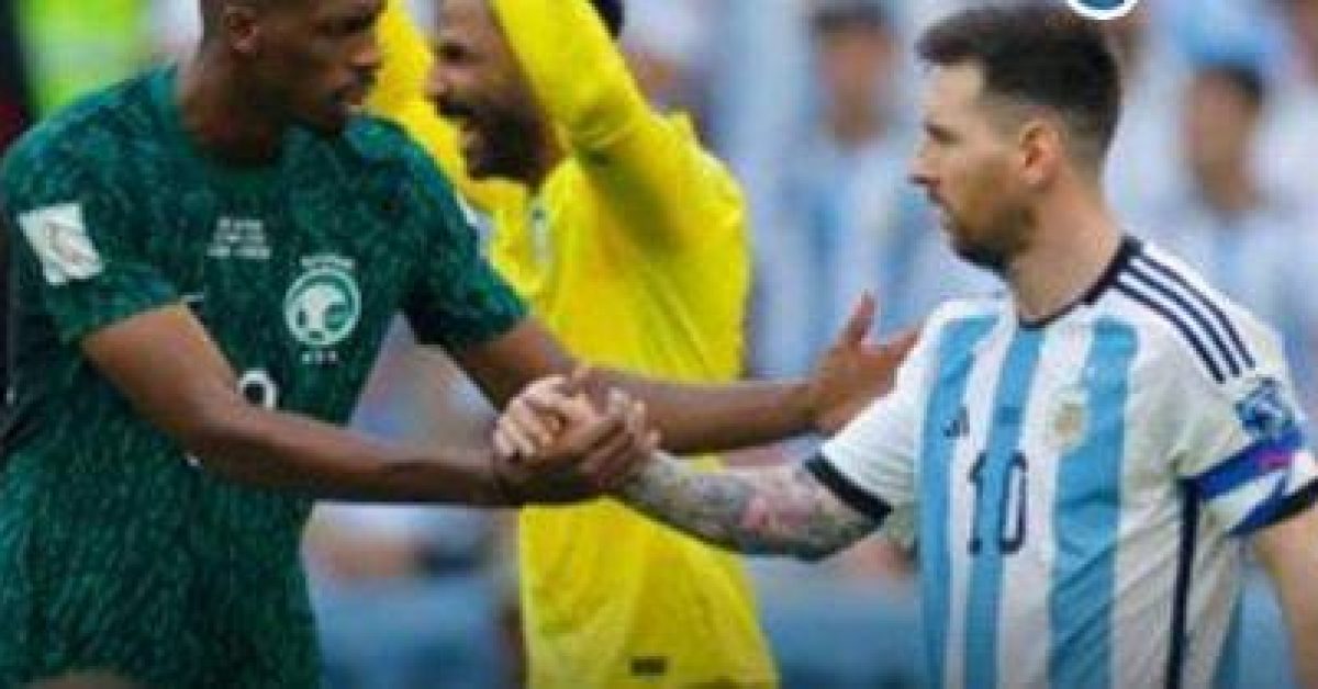 Ada Pesan Moral pada Laga Arab Saudi  vs Argentina